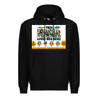 Black This mama  loves her herd goats Premium Hoodie - Jasminsmagicworld