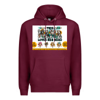 Burgundy This mama  loves her herd goats Premium Hoodie - Jasminsmagicworld