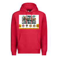 Cardinal This mama  loves her herd goats Premium Hoodie - Jasminsmagicworld