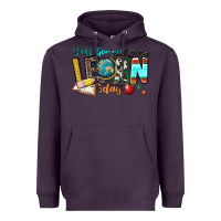 Plum y'all gonna learn today Heavyweight Hoodie - Zillion Design Studio
