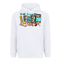 White y'all gonna learn today Heavyweight Hoodie - Zillion Design Studio