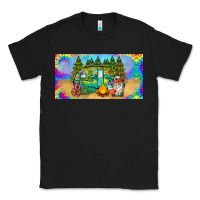 Black hippie soul license plate Classic Tee - BarkalooDesign