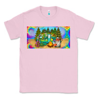 Bubblegum Pink hippie soul license plate Classic Tee - BarkalooDesign