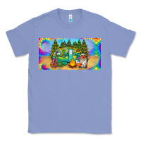 Colony Blue hippie soul license plate Classic Tee - BarkalooDesign
