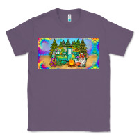 Lavender hippie soul license plate Classic Tee - BarkalooDesign