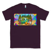 Plum hippie soul license plate Classic Tee - BarkalooDesign