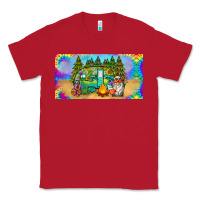 Red hippie soul license plate Classic Tee - BarkalooDesign