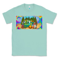 Seafoam hippie soul license plate Classic Tee - BarkalooDesign