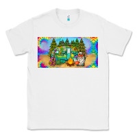 White hippie soul license plate Classic Tee - BarkalooDesign
