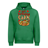 Emerald best birthday cake pizza Urban Hoodie - AdoDesignShop