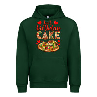 Foreset Green best birthday cake pizza Urban Hoodie - AdoDesignShop