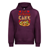 Mauve Wine best birthday cake pizza Urban Hoodie - AdoDesignShop