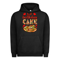 Pigment Black best birthday cake pizza Urban Hoodie - AdoDesignShop