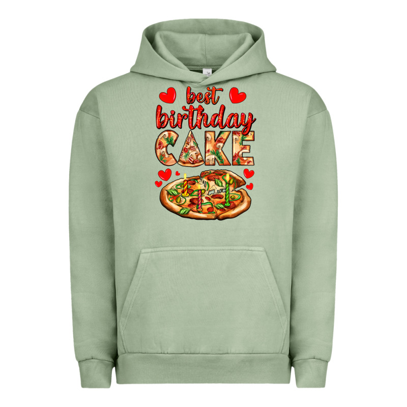 Best Birthday Cake Pizza Urban Hoodie by AdoDesignShop | Teevron
