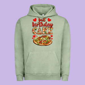 Best Birthday Cake Pizza Urban Hoodie Designed By Adodesignshop
