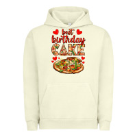 Pigment Pistachio best birthday cake pizza Urban Hoodie - AdoDesignShop