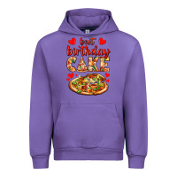 Tulip best birthday cake pizza Urban Hoodie - AdoDesignShop