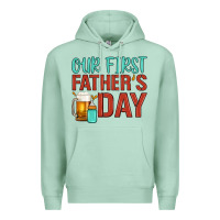 Seafoam our first father's day Premium Hoodie - Artiststas