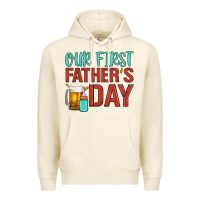 Tofu our first father's day Premium Hoodie - Artiststas