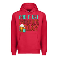 Cardinal our first father's day Premium Hoodie - Artiststas