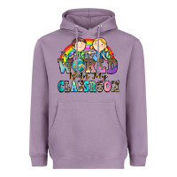 Lavender the future of the world is in my classroom Heavyweight Hoodie - Zillion Design Studio