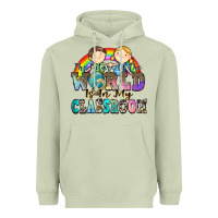 Matcha the future of the world is in my classroom Heavyweight Hoodie - Zillion Design Studio