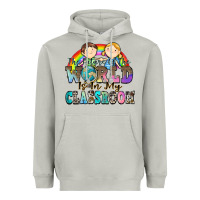 Moon Dust the future of the world is in my classroom Heavyweight Hoodie - Zillion Design Studio