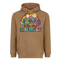 Toasted Coconut the future of the world is in my classroom Heavyweight Hoodie - Zillion Design Studio