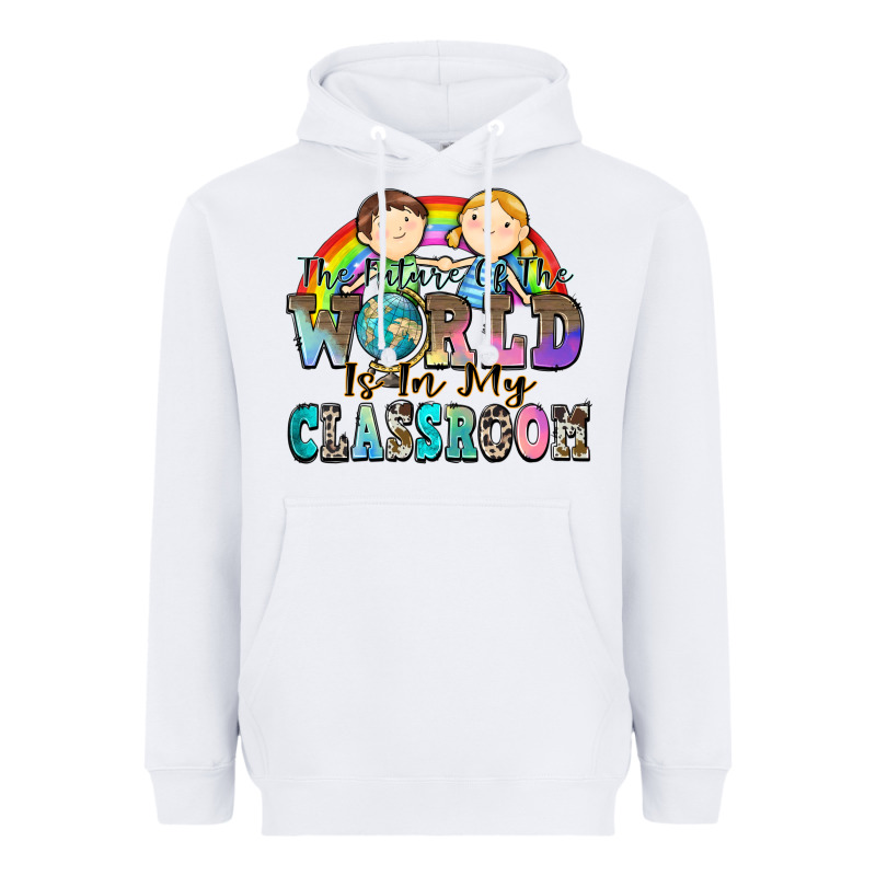 The Future Of The World Is In My Classroom Heavyweight Hoodie by Zillion Design Studio | Teevron