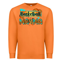 Carrot basketball mama with leopard Premium Sweatshirt - Zillion Design Studio