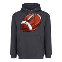 Smoke football Heavyweight Hoodie - texasbilliewilder