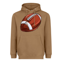Toasted Coconut football Heavyweight Hoodie - texasbilliewilder