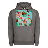 Pigment Tornado summer vibes seamless pattern Urban Hoodie - BundleAndBundleShop
