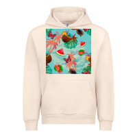 Sandshell summer vibes seamless pattern Urban Hoodie - BundleAndBundleShop