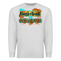 Dove Grey basketball grandma with leopard Premium Sweatshirt - Zillion Design Studio
