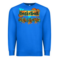 True Royal basketball grandma with leopard Premium Sweatshirt - Zillion Design Studio