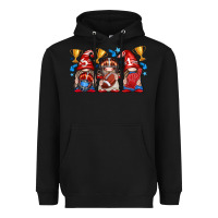 Black football gnome with element Heavyweight Hoodie - texasbilliewilder
