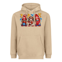 Mushroom football gnome with element Heavyweight Hoodie - texasbilliewilder