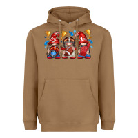 Toasted Coconut football gnome with element Heavyweight Hoodie - texasbilliewilder
