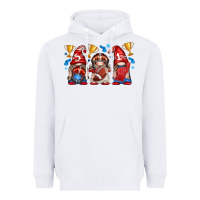 White football gnome with element Heavyweight Hoodie - texasbilliewilder