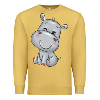 Antique Gold hippo Premium Sweatshirt - texasbilliewilder