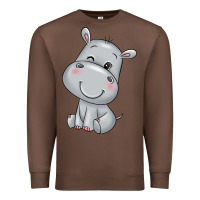 Chestnut hippo Premium Sweatshirt - texasbilliewilder