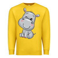 Lemon hippo Premium Sweatshirt - texasbilliewilder
