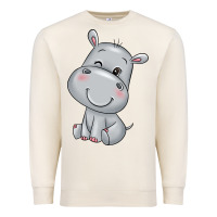 Sandshell hippo Premium Sweatshirt - texasbilliewilder