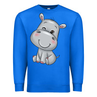 True Royal hippo Premium Sweatshirt - texasbilliewilder