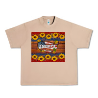 Burro usa map Urban Heavy Tee - Artiststas