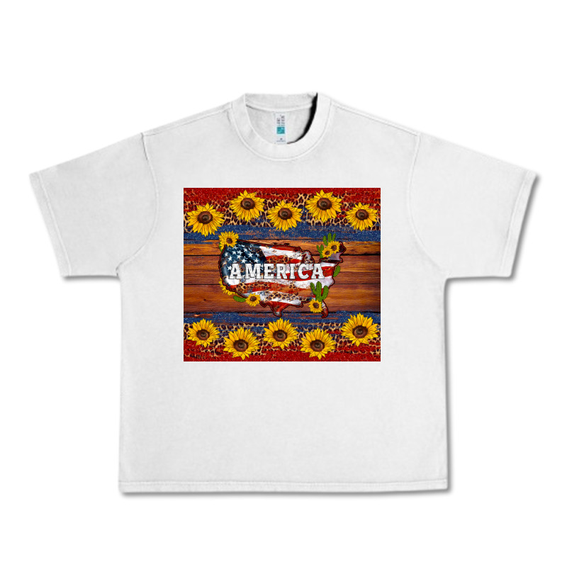Usa Map Urban Heavy Tee by Artiststas | Teevron