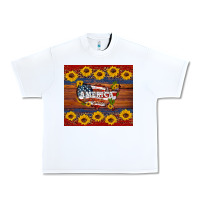 White usa map Urban Heavy Tee - Artiststas