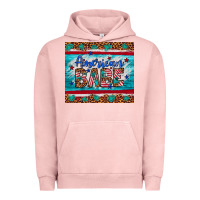 Pigment Salmon American babe leopard gemstone Urban Hoodie - Artiststas