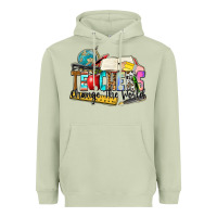 Matcha teachers change the world Heavyweight Hoodie - Zillion Design Studio